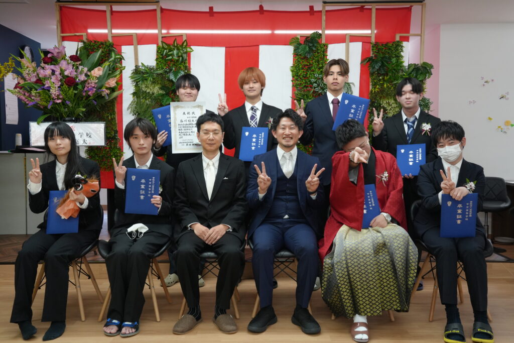 NSA高等学院 卒業式　3/13(金)